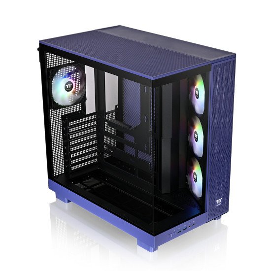Thermaltake CA-11E-00MNWN-00 unité centrale Midi Tower Bleu Thermaltake CA-11E-00MNWN-00 unité centrale Midi Tower Bleu