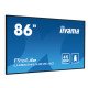 iiyama ProLite 85.6" 3840 x 2160 pixels 4K Ultra HD LED Noir