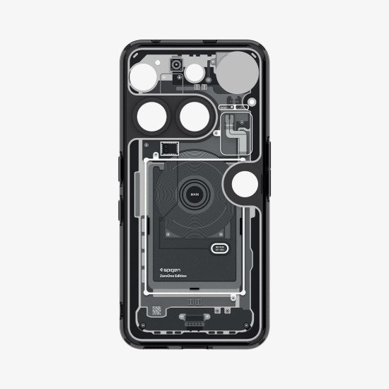Spigen Ultra Hybrid Zero One coque de protection pour téléphones portables 16,9 cm (6.67") Housse Transparent