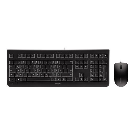 CHERRY DC 2000 clavier USB AZERTY Belge Noir CHERRY DC 2000 clavier USB AZERTY Belge Noir