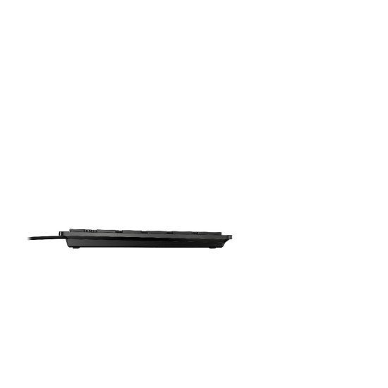 CHERRY KC 6000 Slim clavier USB AZERTY Belge Noir