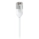 Ubiquiti UACC-Cable-Patch-Outdoor-C6A-1M-W câble de réseau Blanc Cat6a F/UTP (FTP)