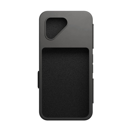Fairphone F6FLIP-1ZW-WW1 coque de protection pour téléphones portables 16 cm (6.31") Folio porte carte Noir