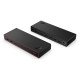 Lenovo ThinkPad USB4 Dock 5000 Avec fil Thunderbolt 4 Noir