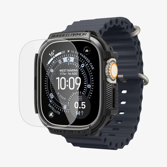 Spigen Rugged Armor Étui Noir Polyuréthane thermoplastique (TPU)