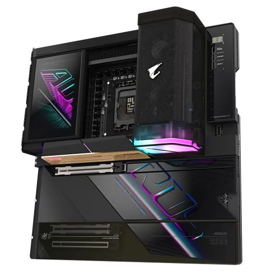 GIGABYTE Z890 AORUS XTREME AI TOP Carte Mère - Prend en charge les processeurs Intel Core Ultra (Série 2), VRM 22+1+2 phases, jusqu'à 9500MHz DDR5 (OC), PCIe 5.0 M.2, Wi-Fi 7, Thunderbolt 5 GIGABYTE Z890 AORUS XTREME AI TOP Carte Mère - Prend en charge les processeurs Intel Core Ultra (Série 2), VRM 22+1+2 phases, jusqu'à 9500MHz DDR5 (OC), PCIe 5.0 M.2, Wi-Fi 7, Thunderbolt 5