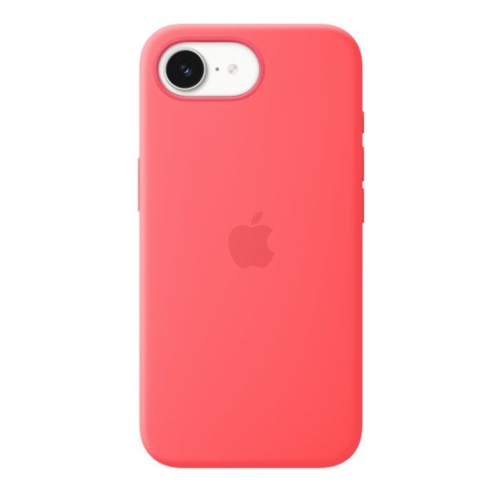 Apple Coque en silicone avec MagSafe pour iPhone 17e - Rose goyave