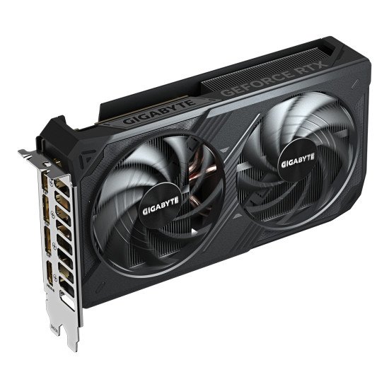 GIGABYTE GeForce RTX 5060 Ti WINDFORCE OC 16G Carte Graphique – 16 Go GDDR7, 128 bits, PCI-E 5.0, 2587 MHz Fréquence du processeur, 3 x DisplayPort, 1 x HDMI, GV-N506TWF2OC-16GD GIGABYTE GeForce RTX 5060 Ti WINDFORCE OC 16G Carte Graphique – 16 Go GDDR7, 128 bits, PCI-E 5.0, 2587 MHz Fréquence du processeur, 3 x DisplayPort, 1 x HDMI, GV-N506TWF2OC-16GD