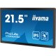 iiyama PROLITE Carte A numérique 55,9 cm (22") LED 600 cd/m² Full HD Noir Écran tactile