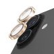 PanzerGlass ® Hoops® Glitter Gold Camera Lens Protector iPhone 17 | iPhone 16 | 16 Plus Protection d'écran transparent Apple 1 pièce(s)