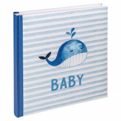 Walther Design Baby Sam album photo et protège-page Bleu 50 feuilles 28 x 30.5cm Walther Design Baby Sam album photo et protège-page Bleu 50 feuilles 28 x 30.5cm