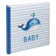 Walther Design Baby Sam album photo et protège-page Bleu 50 feuilles 28 x 30.5cm