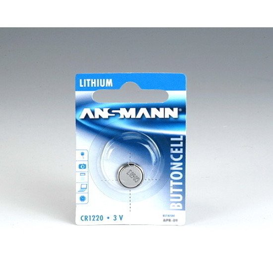 Ansmann Lithium CR 1220, 3 V Battery Batterie à usage unique Lithium-Ion (Li-Ion)