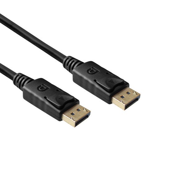 ACT AK4073 câble DisplayPort 2 m Noir