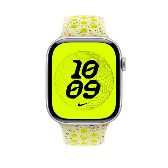 Apple MGC14ZM/A accessoire intelligent à porter sur soi Bande Jaune Aluminium, Fluoroélastomère Apple MGC14ZM/A accessoire intelligent à porter sur soi Bande Jaune Aluminium, Fluoroélastomère
