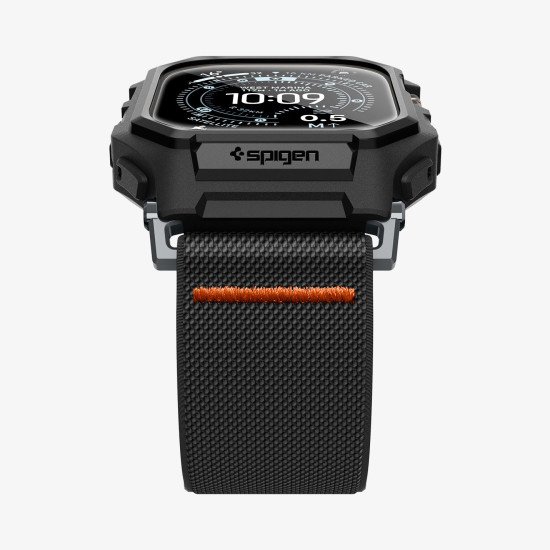 Spigen Lite Fit Pro Boîtier + bracelet Noir Polyuréthane thermoplastique (TPU)