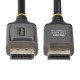 StarTech.com Câble DisplayPort 2.1 de 2m, Câble DisplayPort DP80 Certifié VESA, 10K/8K 60Hz Non Compressé, 16K 60Hz/8K 240Hz avec DSC 1.2a, Câble d'Écran DP 2.1
