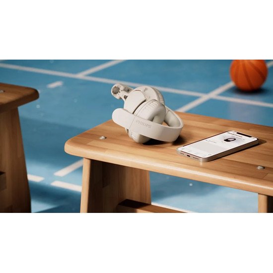 Philips TAH4500WT/00 casque Sans fil Arceau Appels/Musique Bluetooth Blanc