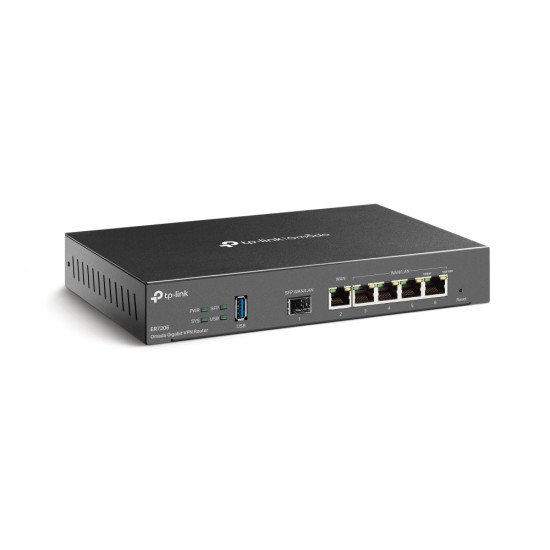 TP-Link Omada ER7206 Routeur connecté Gigabit Ethernet Noir