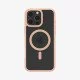 Spigen Ultra Hybrid (MagFit) coque de protection pour téléphones portables 16 cm (6.3") Housse Rose, Transparent