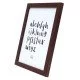 Deknudt S44CH4 Cadre pour une seule photo Marron Deknudt S44CH4 Cadre pour une seule photo Marron