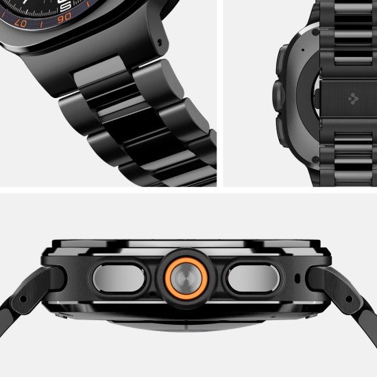 Spigen Modern Fit 316L Bande Noir Acier inoxydable
