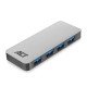 ACT AC6120 hub & concentrateur USB 3.2 Gen 1 (3.1 Gen 1) Micro-B 5000 Mbit/s Gris