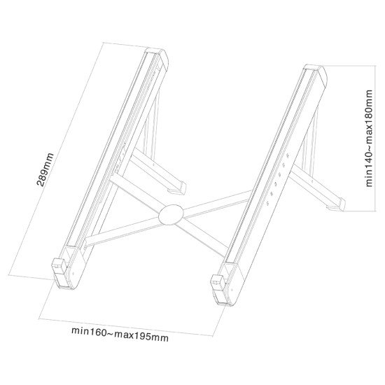 Newstar Support d'ordinateur portable NSLS010