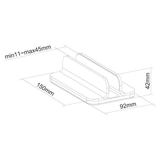 Newstar Support d'ordinateur portable NSLS300