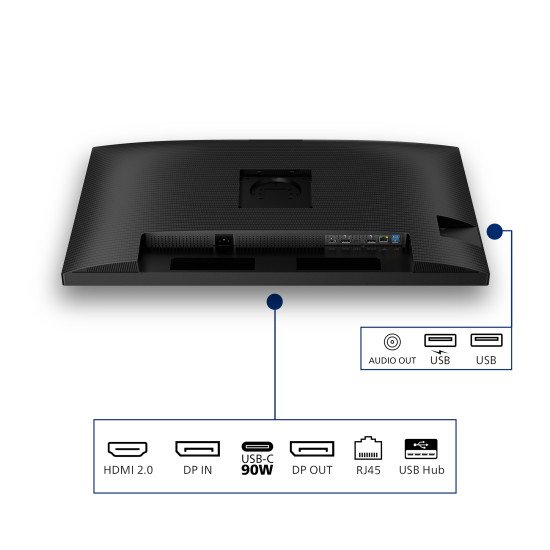 Philips 32B2U3601/00 écran PC 80 cm (31.5") 2560 x 1440 pixels Quad HD LCD Noir Philips 32B2U3601/00 écran PC 80 cm (31.5") 2560 x 1440 pixels Quad HD LCD Noir