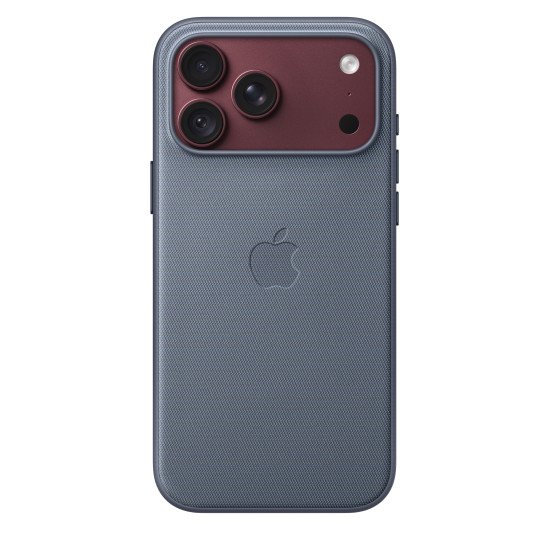 Apple Coque en tissage technique avec MagSafe pour iPhone 18 Pro Max - Bleu chambray