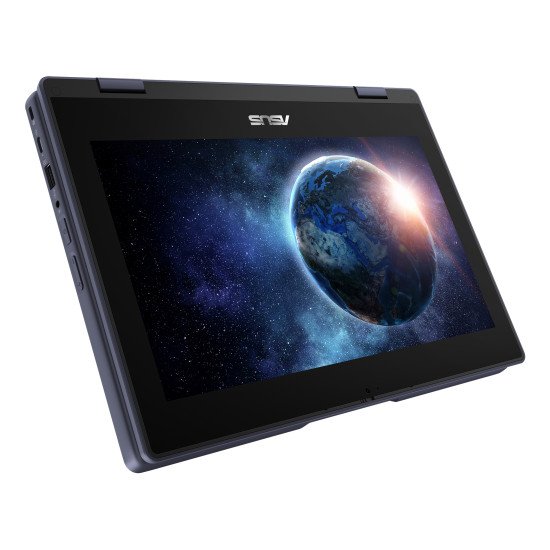 ASUS BR1104FTA-NS0076XA Intel® N N150 Hybride (2-en-1) 29,5 cm (11.6") Écran tactile HD 8 Go LPDDR5-SDRAM 128 Go SSD Wi-Fi 6E (802.11ax) Windows 11 Pro Education Belge Gris