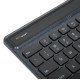 Targus Sustainable Energy Harvesting EcoSmart clavier Bluetooth QWERTY Nordique Noir