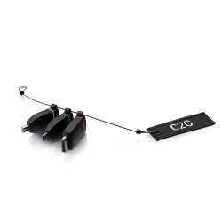 C2G 29878 changeur de genre de câble 3x HDMI Mini DisplayPort, DisplayPort, USB C Noir