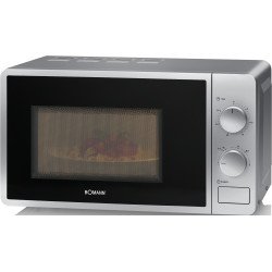 Bomann MW 6014 CB Comptoir Micro-ondes uniquement 20 L 700 W Argent