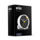 Braun BC01WB Réveil à quartz Noir, Blanc