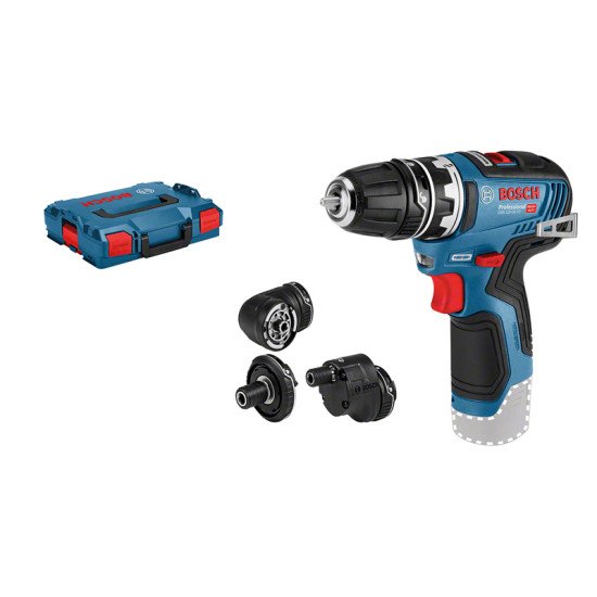 Bosch GSR 12V-35 FC Professional 1750 tr/min 590 g Noir, Bleu