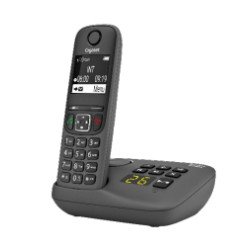 Gigaset AE690A Téléphone analog/dect Identification de l'appelant Anthracite Gigaset AE690A Téléphone analog/dect Identification de l'appelant Anthracite