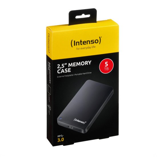 Intenso 2,5" Memory Case disque dur externe 5000 Go Noir