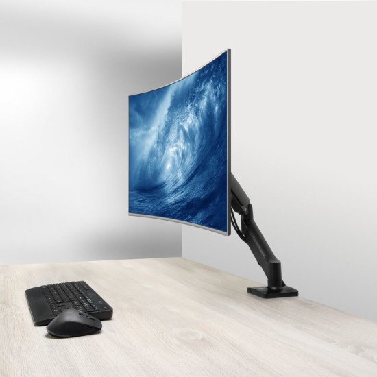 ACT Bras pour écran 35 pouces, vérin à gaz, 1 écran, Essentials