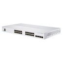 Cisco CBS350-24T-4X Géré L2/L3 Gigabit Ethernet (10/100/1000) Argent