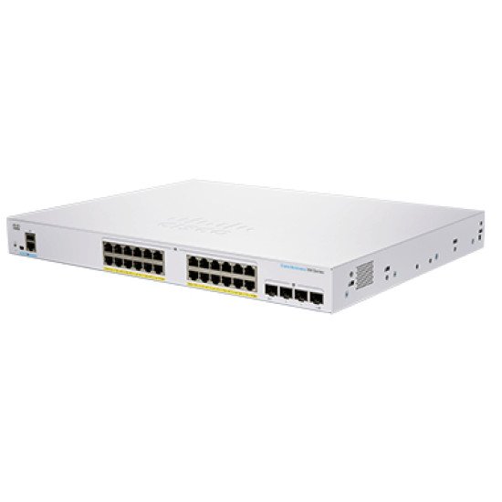 Cisco CBS350-24P-4G-EU commutateur réseau Géré L2/L3 Gigabit Ethernet (10/100/1000) Argent Cisco CBS350-24P-4G-EU commutateur réseau Géré L2/L3 Gigabit Ethernet (10/100/1000) Argent