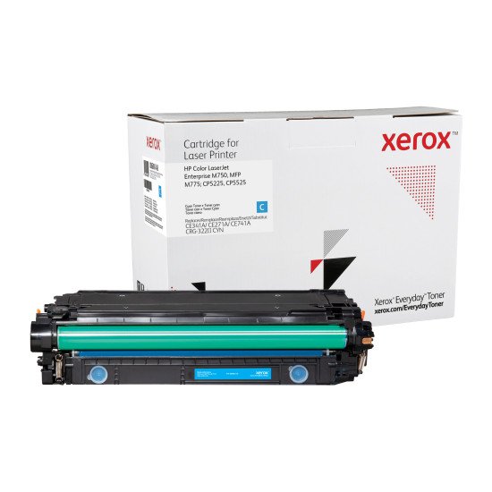 Everyday Toner Cyan compatible avec HP 651A/ 650A/ 307A (CE341A/CE271A/CE741A)