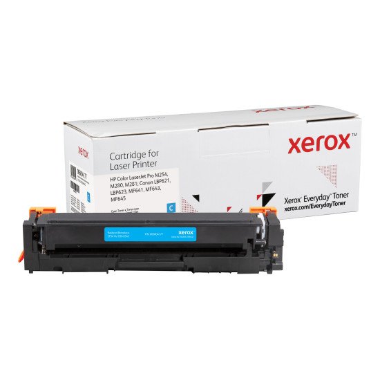 Everyday Toner Cyan compatible avec HP 202A (CF541A/CRG-054C)