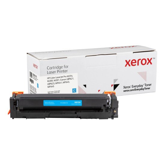 Everyday Toner Cyan compatible avec HP 202X (CF541X/CRG-054HC)