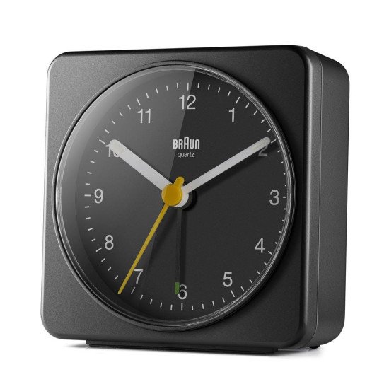 Braun BC03B Réveil à quartz Noir