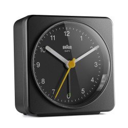 Braun BC03B Réveil à quartz Noir Braun BC03B Réveil à quartz Noir