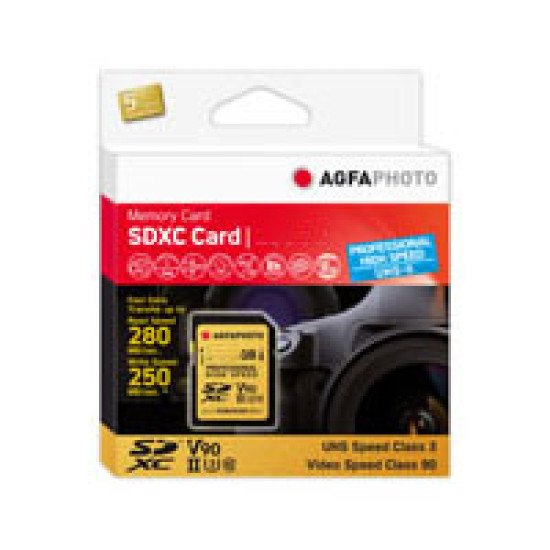 AgfaPhoto 10622 mémoire flash 128 Go MicroSDXC UHS-II Classe 10