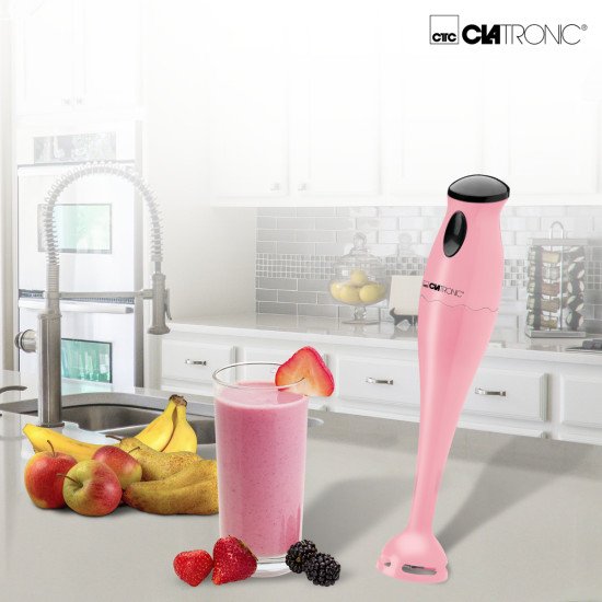 Clatronic 263922 blender 0,5 L Mixeur de cuisine 180 W Rose