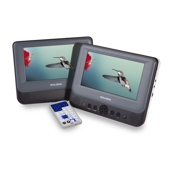 Salora DVP7048TWIN Lecteur DVD portable Salora DVP7048TWIN Lecteur DVD portable